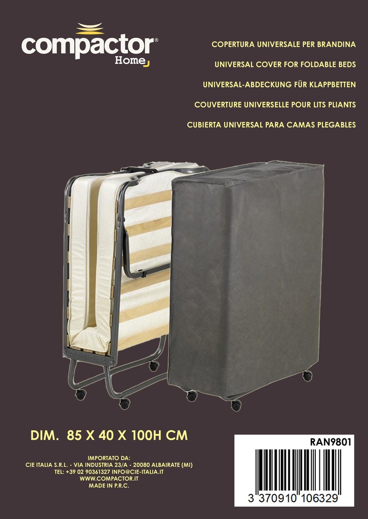 COPERTURA BRANDINA 85X40X100H CM