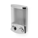 DUO DISPENSER SAPONE CROMATO
