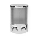 DUO DISPENSER SAPONE CROMATO