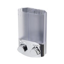 DUO DISPENSER SAPONE CROMATO