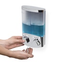 DUO DISPENSER SAPONE CROMATO