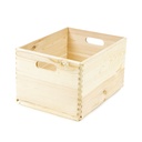 WOOD BOX CESTA LEGNO 40X30X24
