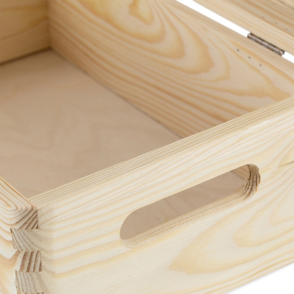 WOOD BOX SCAT LEGNO 30X20X14