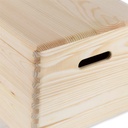 WOOD BOX SCAT LEGNO 40X30X23