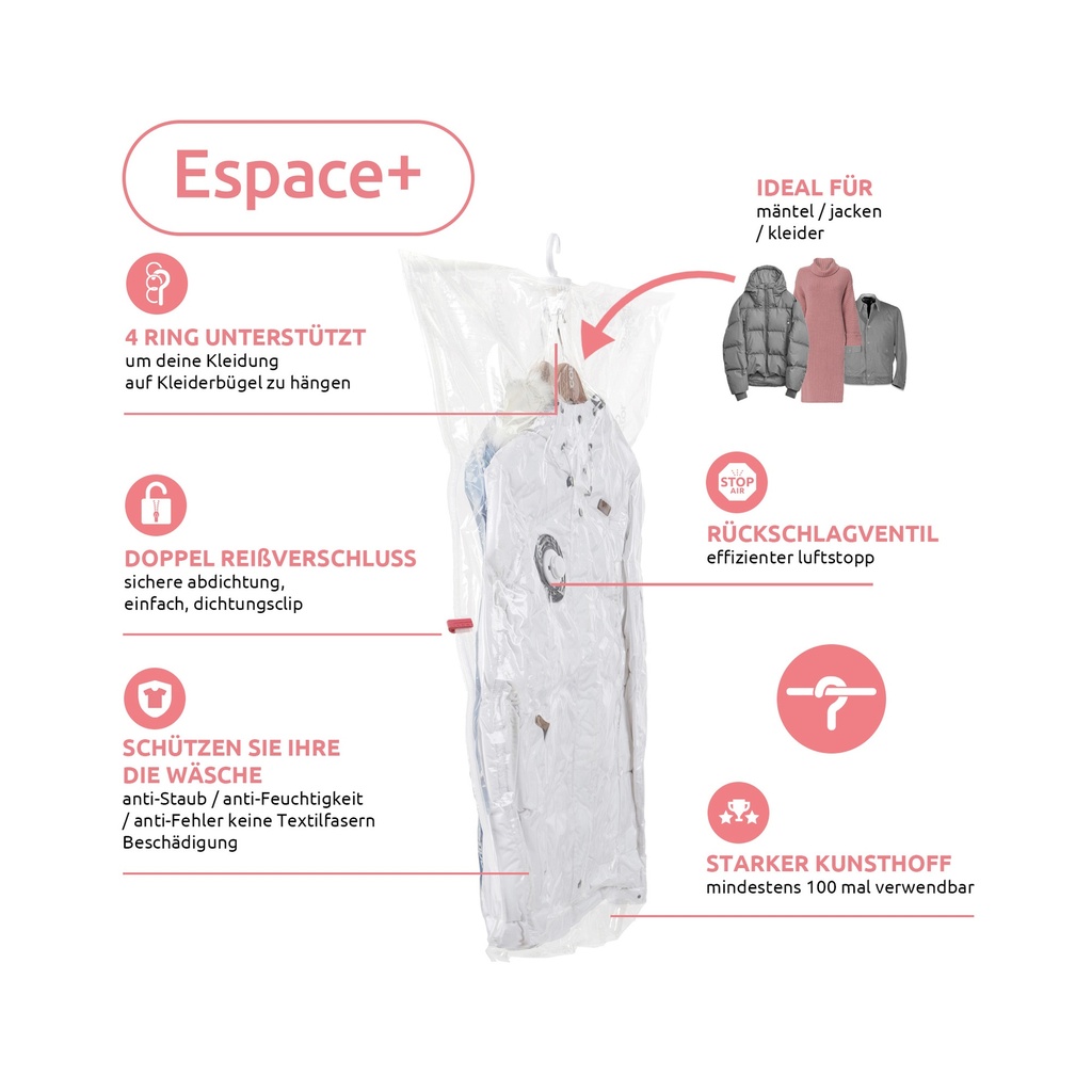 ESPACE+ SACCO CON GANCIO LUNGO