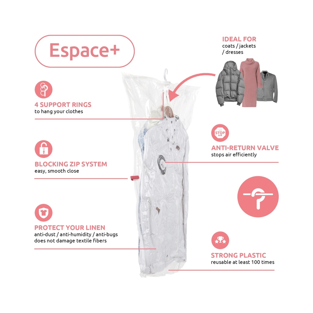 ESPACE+ SACCO CON GANCIO LUNGO