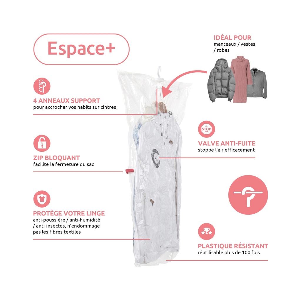 ESPACE+ SACCO CON GANCIO LUNGO