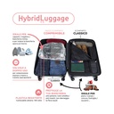 Hybrid Set 2 Valigie Graphite S/XL