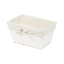 KIMO CESTINO 26X17X14H BIANCO