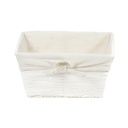 KIMO CESTINO 26X17X14H BIANCO