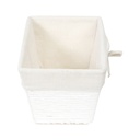 KIMO CESTINO 26X17X14H BIANCO