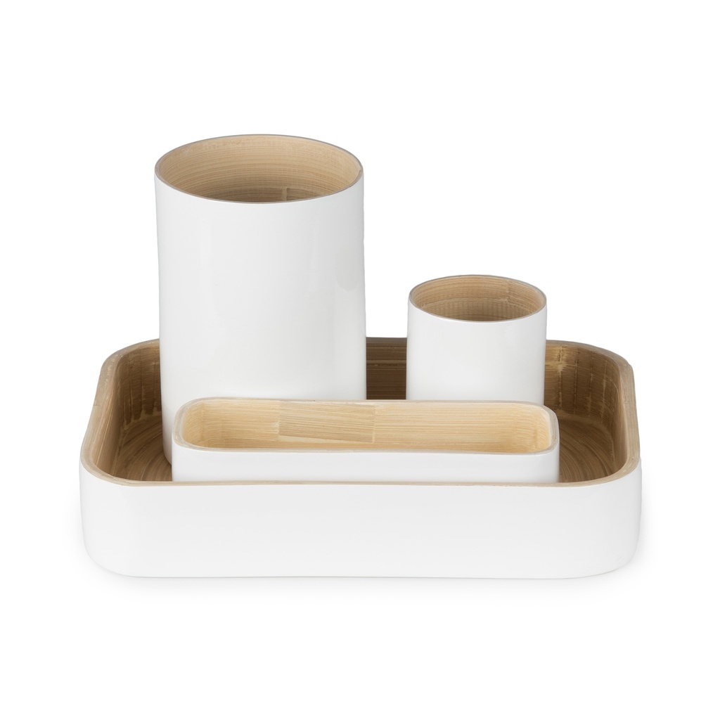 DANANG SET 4 PZ ORGANIZER BIANCO