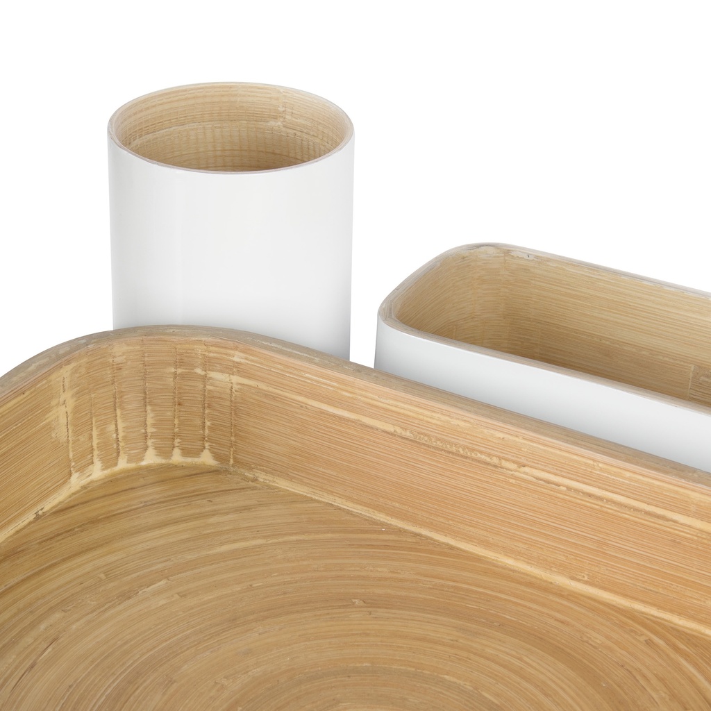 DANANG SET 4 PZ ORGANIZER BIANCO