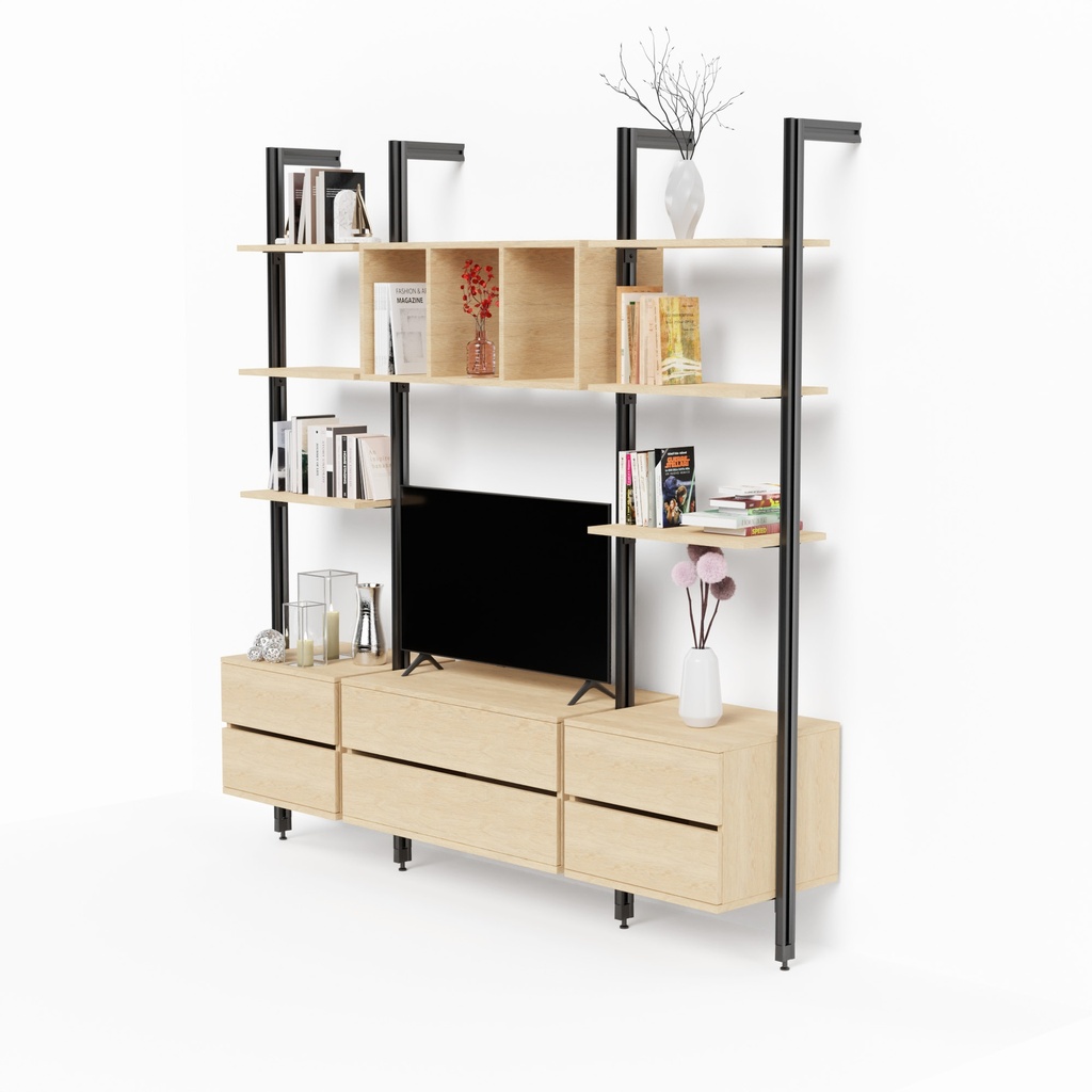 PROJECT KIT LIVING 210CM INDUSTRIAL