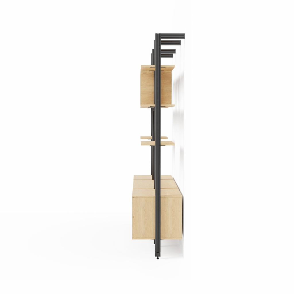PROJECT KIT LIVING 210CM INDUSTRIAL