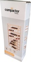 WOOD SCAFFALE 54 PORTABOTTIGLIE 60x27x121h CM