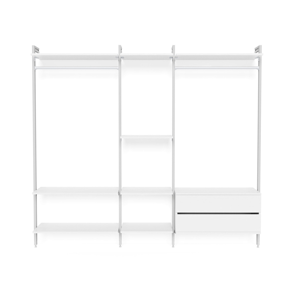 PROJECT KIT GUARDAROBA. 245X50X220H CLASSIC