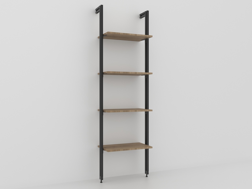 PROJECT KIT SCAFFALE 4 RIPIANI 55X33 CM INDUSTRIAL