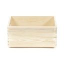WOOD BOX CESTA LEGNO 30X20X14