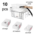 COMPACTOR KING SET 10 PEZZI BIANCO