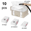 COMPACTOR KING SET 10 PEZZI BIANCO