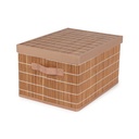 NAGO SCATOLA IN BAMBU' CON COPERCHIO, M