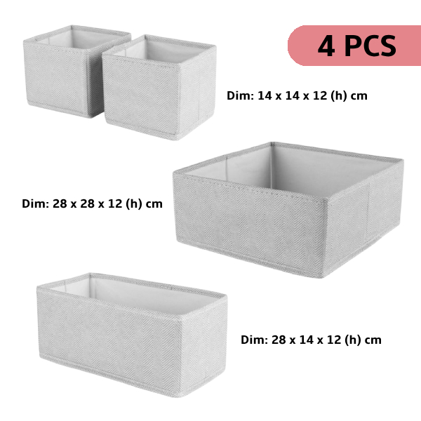 BOSTON ORGANIZER SET: SET 2 ORGANIZER S + ORGANIZER  L + ORGANIZER M