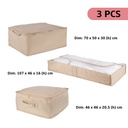 SANDY SET CUSTODIE COPERTE: 70X50X30H + 107X46X16H + 46X46X20,5H CMCM