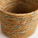KOH SET 2 CESTINI TONDI IN SEAGRASS 16*12 / 14*11 CM.