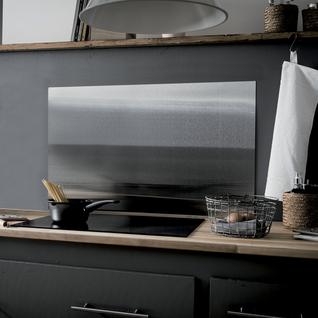 PANNELLO RIVESTIMENTO INOX 90X