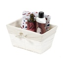 KIMO CESTINO 26X17X14H BIANCO