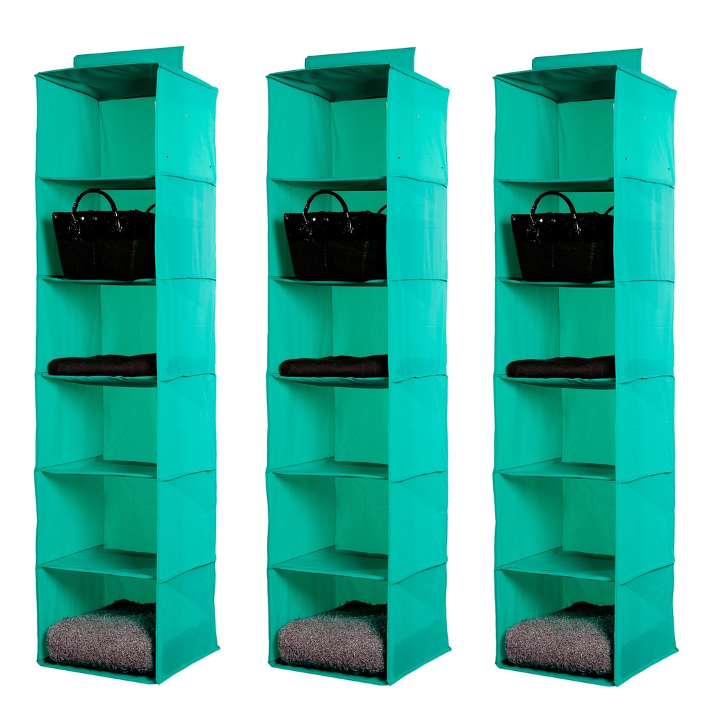 COLOR SET 3 PORTATUTTO VERTIC. 6 RIPIANI VERDE