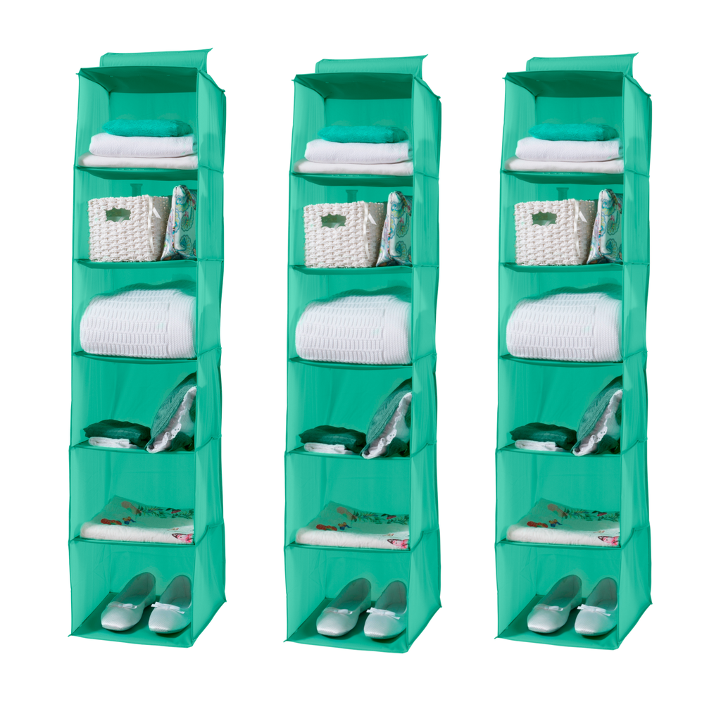 COLOR SET 3 PORTATUTTO VERTIC. 6 RIPIANI ACQUA