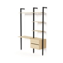 PROJECT KIT SMART WORKING 152,5X50X220H INDUSTRIAL