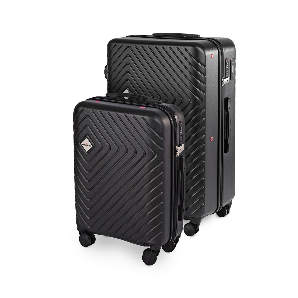 Hybrid Set 2 Valigie Cosmos Nero S/XL