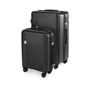 Hybrid Set 2 Valigie Cosmos Nero S/XL