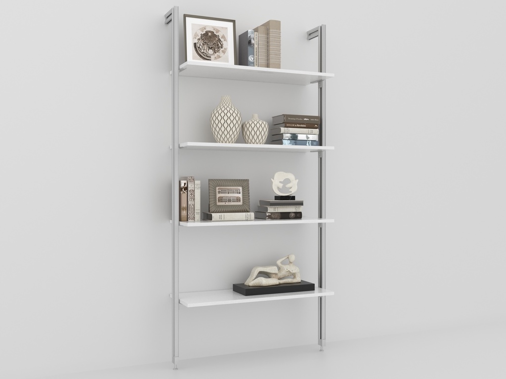 PROJECT KIT SCAFFALE 4 RIPIANI 90X33 CM CLASSIC