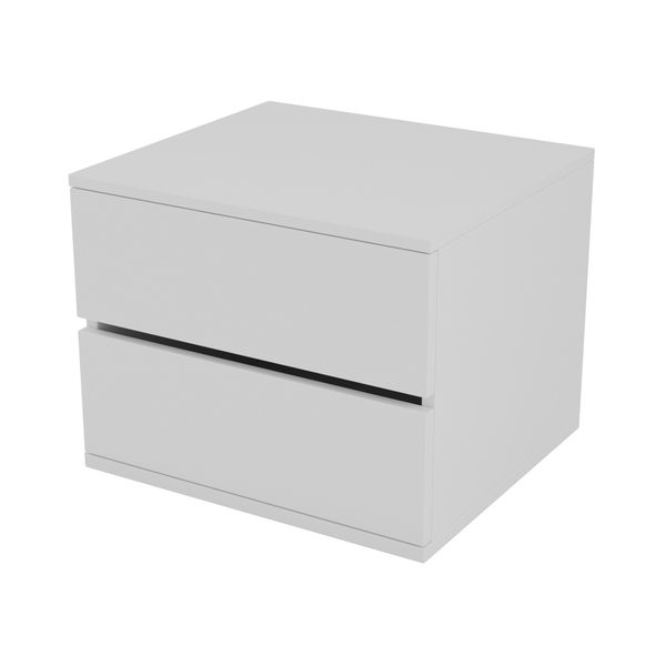 PROJECT CASSET 55X50X43H CM. BIANCO, SPESS. 18 MM