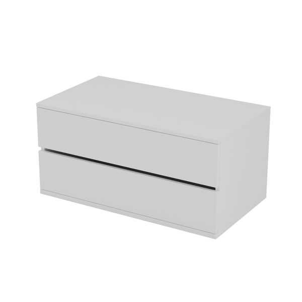 PROJECT CASSET 90X50X43 H. CM BIANCO, SPESS. 18 MM