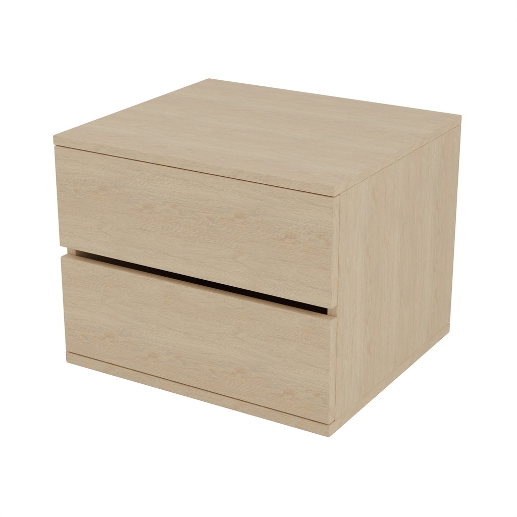 PROJECT CASSET 55X50X43H CM. ROVERE, SPESS 18 MM