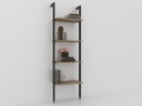 PROJECT KIT SCAFFALE 4 RIPIANI 55X33 CM INDUSTRIAL