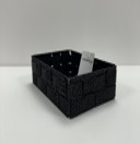 STAN BLACK ORGANIZER M 18X12X7H. CM.