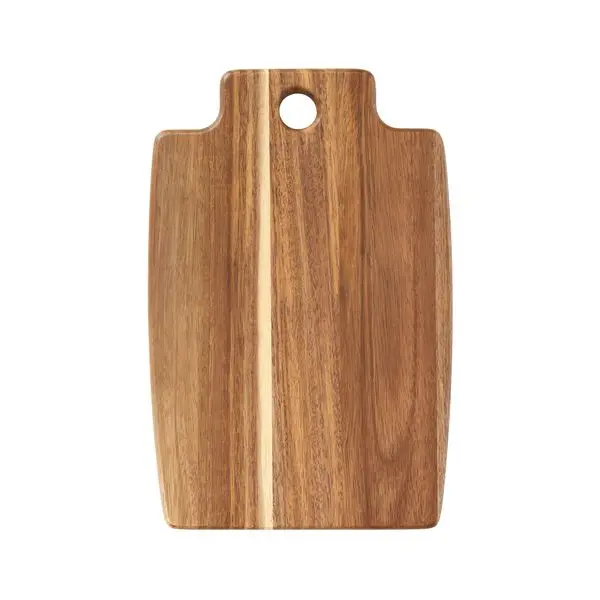 ACACIA CUTTING BOARD WITH HOLE M 30,5X20X1,5 CM.