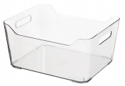 MARAMA TRANSPARENT BASKET 34,8X25 CM.