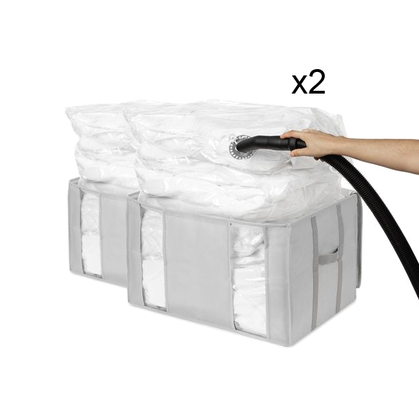COMPACTOR GRANIT SET 2 PZ XL GRIGIO