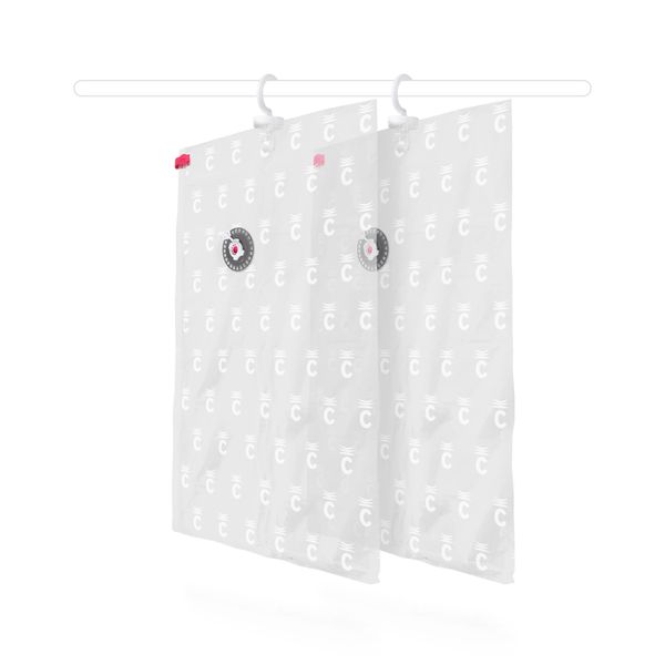 COMPACTOR SET 2 ESPACE+ VACUUM COMPRESSION BAGS 70X105 CM