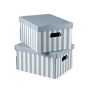 SHIRT SET 2  SCATOLE  CARTONE GRIGIO 40X31X21H. CM.