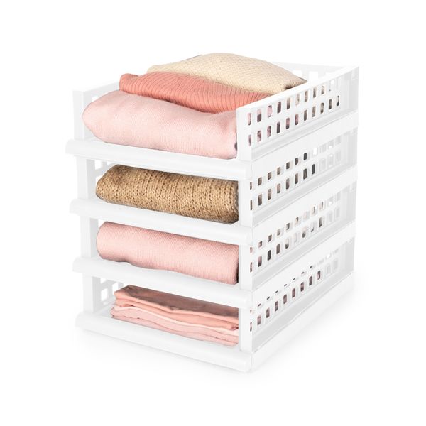 SLIDER WHITE SLIDING RACK  DIM. 340X450X115mm