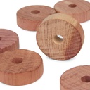 SET 6 CEDAR RINGS