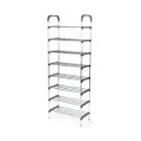 ESSENTIAL SCAFFALE PORTASCARPE IN METALLO 55X26X147CM. H.